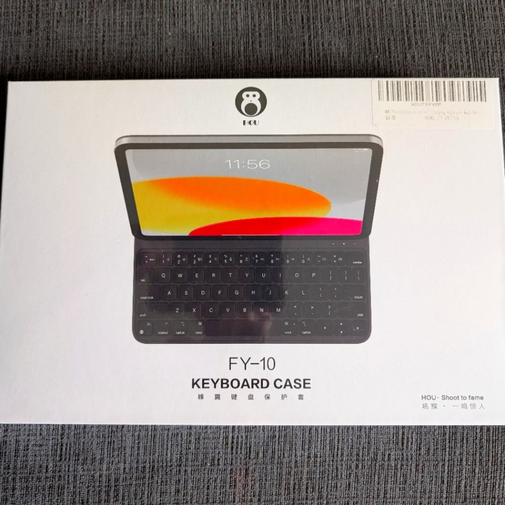 Black Keyboard Case for iPod 10th Generation